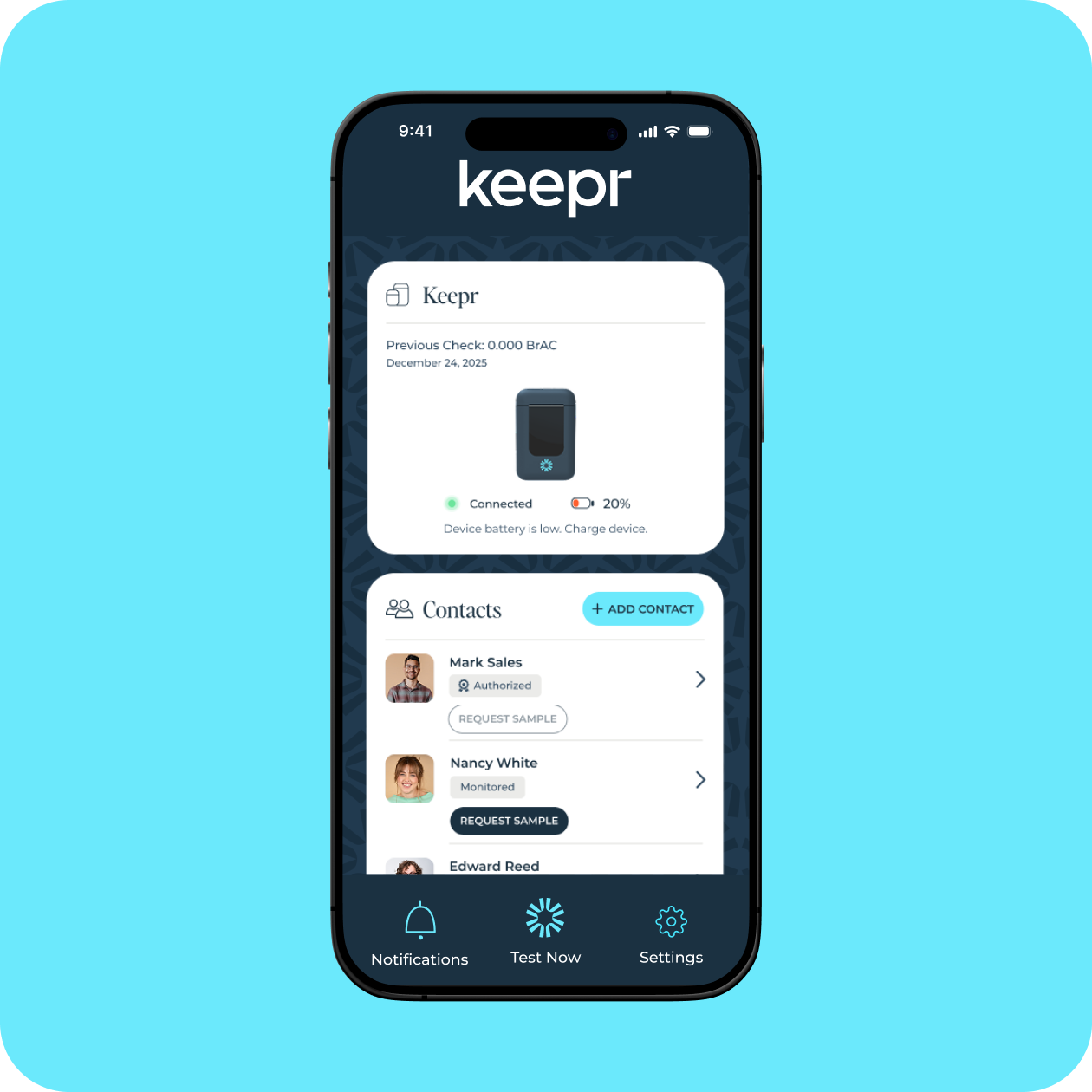 Alcohol Monitoring Subscription