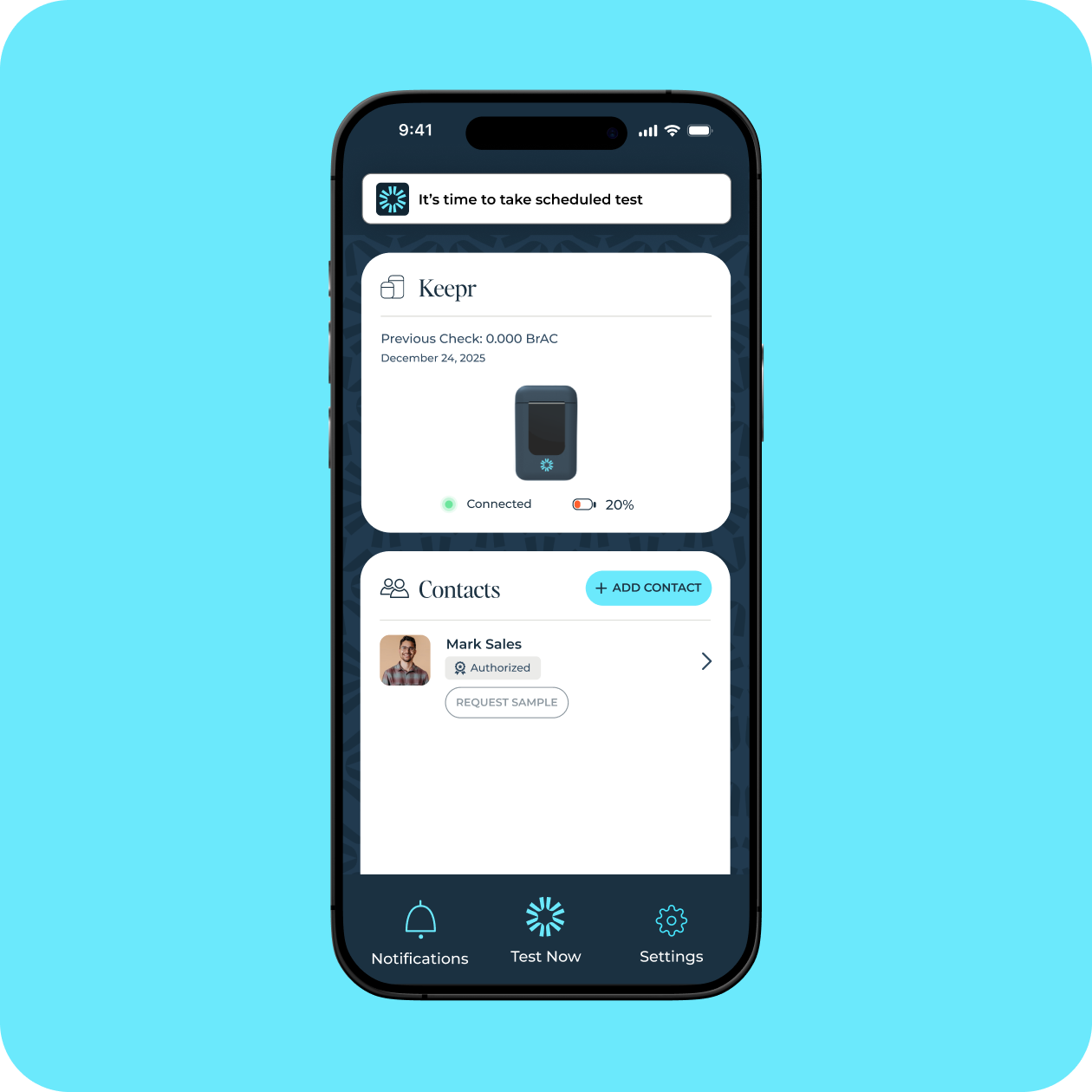 Alcohol Monitoring Subscription